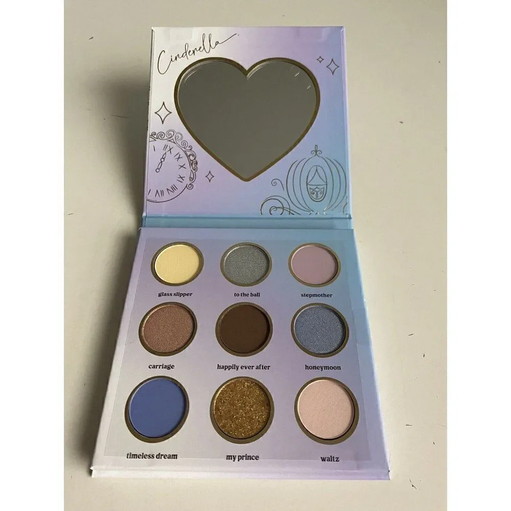The Creme Shop‎ Disney Cinderella Midnight Rush Eyeshadow Palette 9 Color NEW